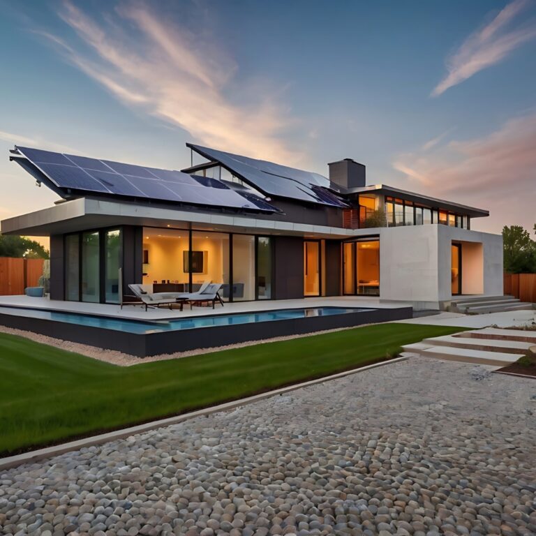 House with Solar